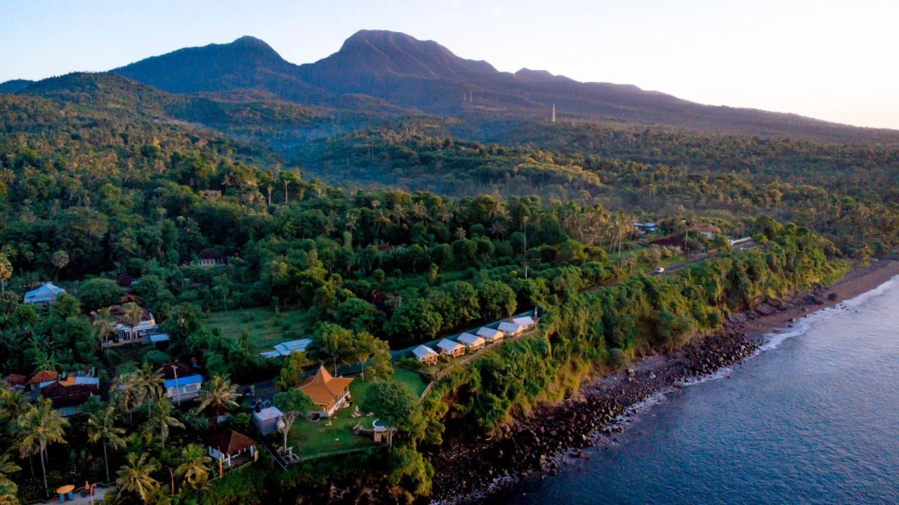 Bali Cliff Glamping Hotel Seraya ภายนอก รูปภาพ