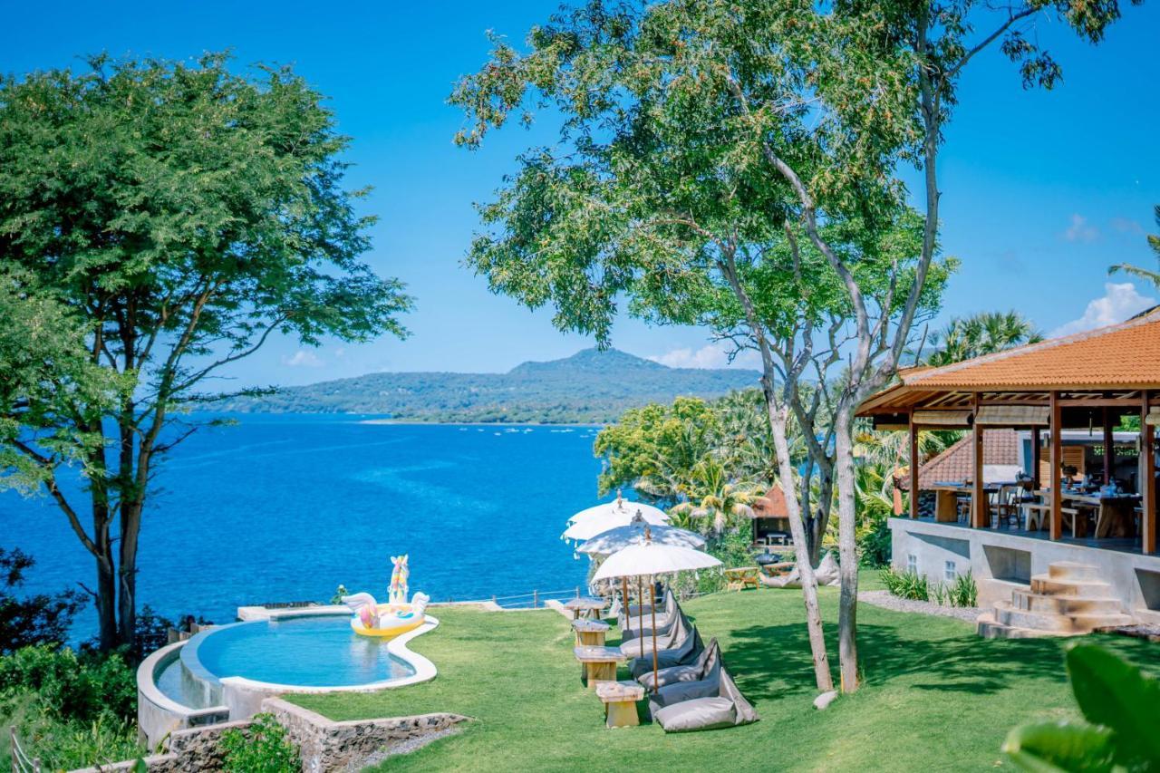 Bali Cliff Glamping Hotel Seraya ภายนอก รูปภาพ