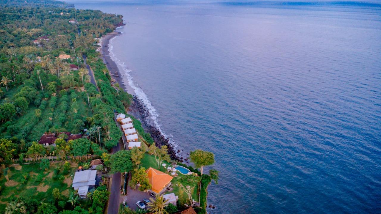 Bali Cliff Glamping Hotel Seraya ภายนอก รูปภาพ