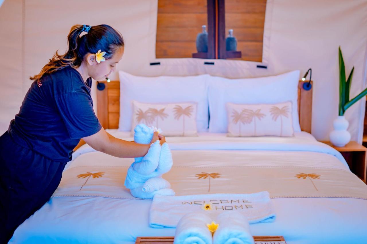Bali Cliff Glamping Hotel Seraya ภายนอก รูปภาพ