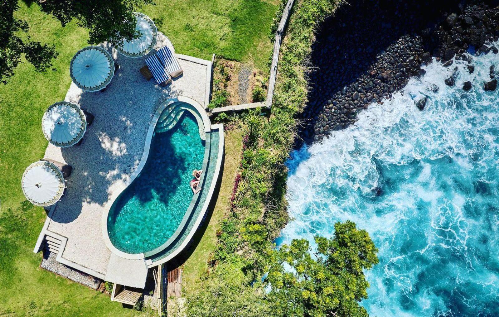 Bali Cliff Glamping Hotel Seraya ภายนอก รูปภาพ