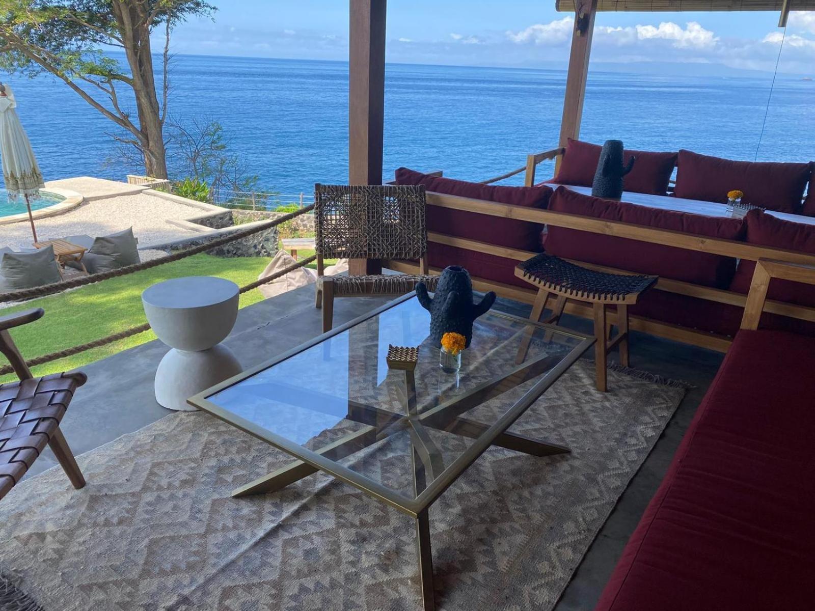 Bali Cliff Glamping Hotel Seraya ภายนอก รูปภาพ